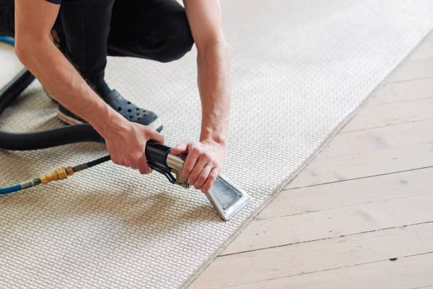 vacuuming carpet in Kathmandu