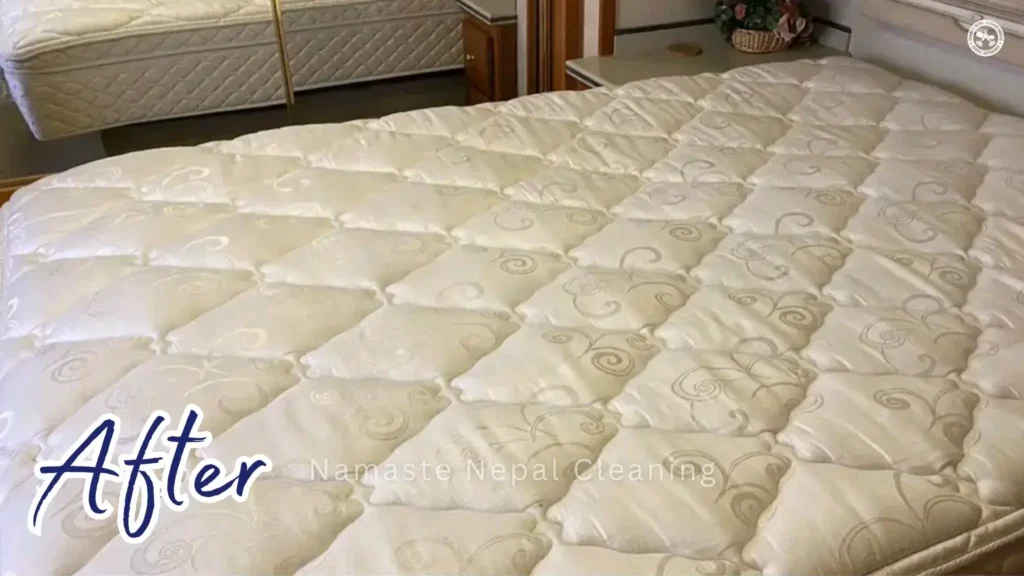 after mattress cleaning services