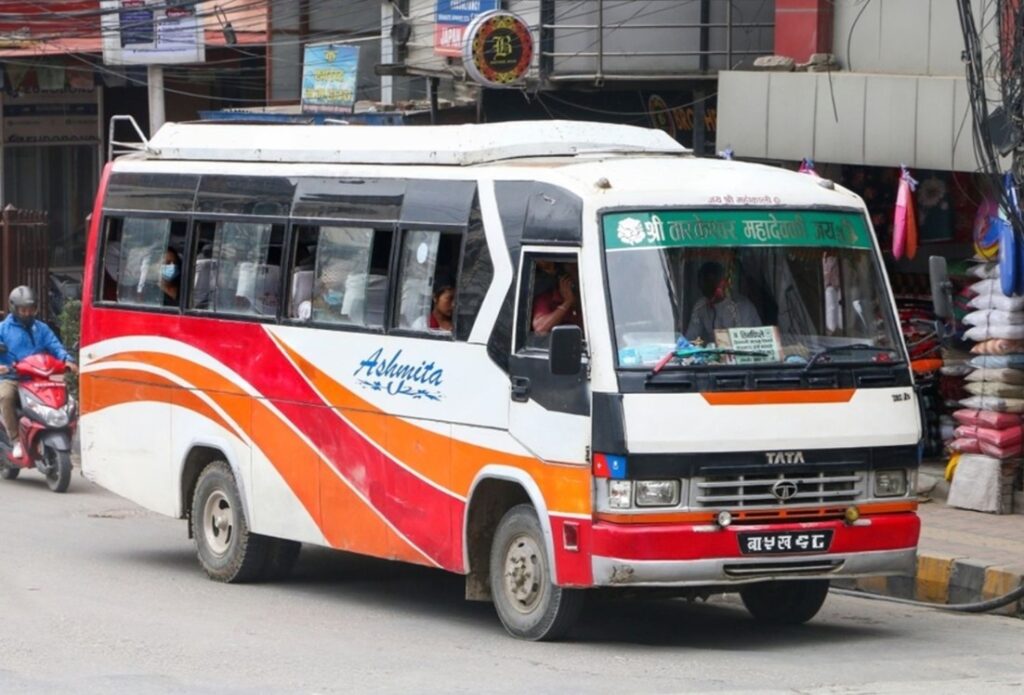 Nepali bus
