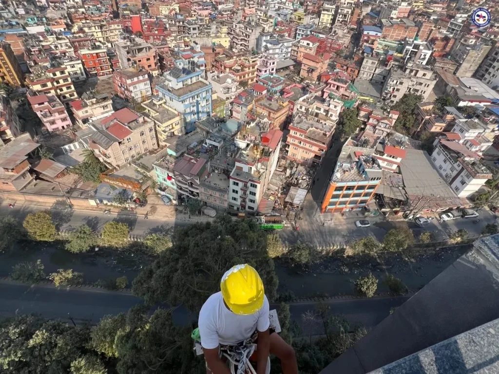 rope expert from namaste nepal cleaning service