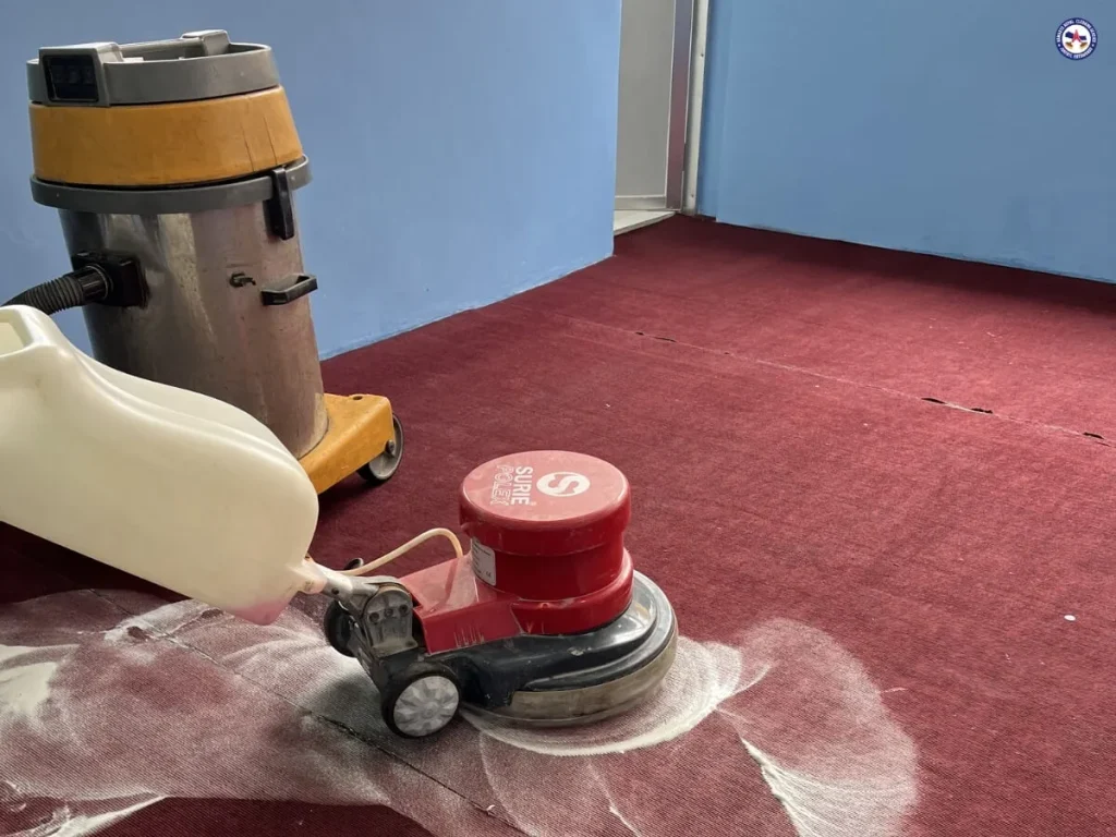 euro kid school carpet cleaning