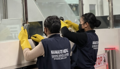 airport cleaning service