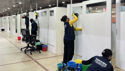 best cleaning team across kathmandu