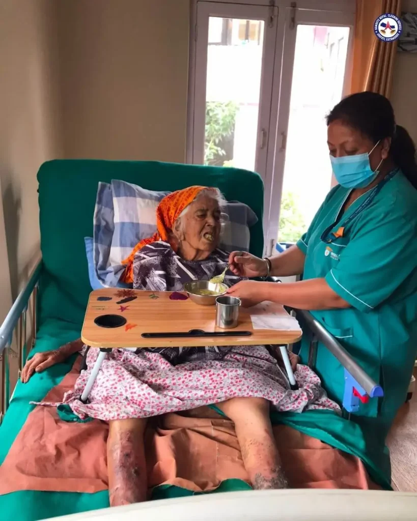 elderly care at home in Kathmandu